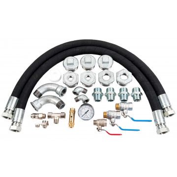 Armaturensatz für Druckluftbehälter 350 und 500 l 16 bar