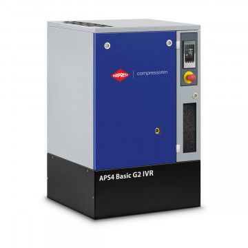 Schraubenkompressor 10 bar 4 PS/3 kW 138-360 l/min (APS 4 IVR Basic G2) Schraubenkompressor 10 bar 4 PS/3 kW 138-360 l/min (APS 4 IVR Basic G2)