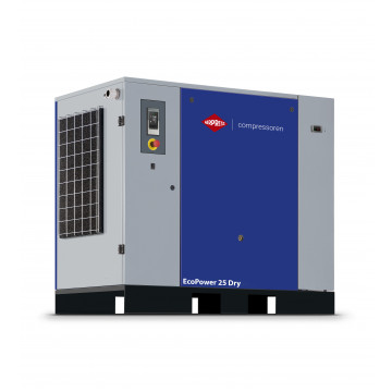 Schraubenkompressor 10 bar 25 PS/18.5 kW 2700 l/min (EcoPower 25 Dry)