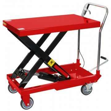 Mobiler Hubtisch hydraulisch 455 kg 280-860 mm Höhe