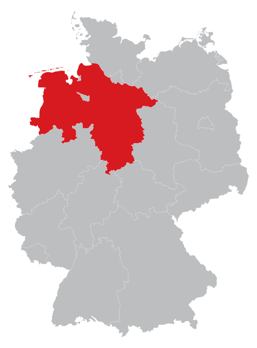 Airpress Karte Niedersachsen